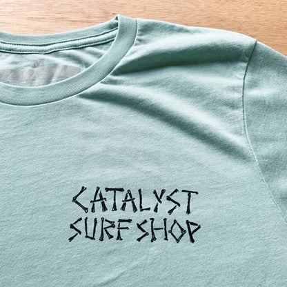 “CATALYST”T恤 [DIE BY THE SEA] 绿色