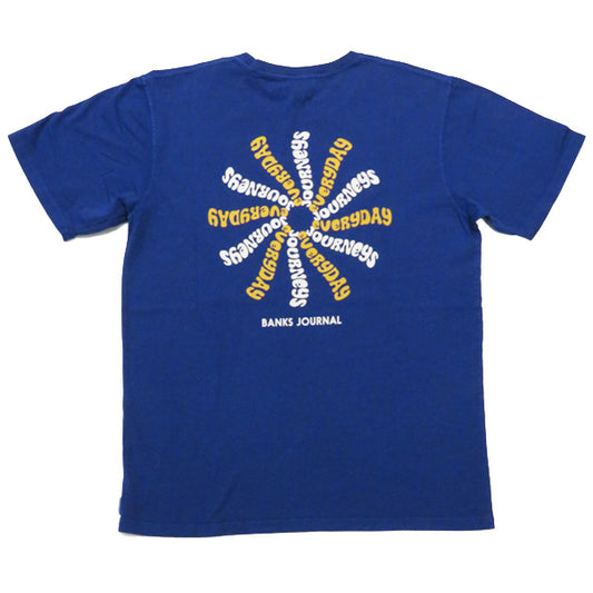 30% off sale! 『BANKS』COMPASS TEE SHIRT / DEEP MARINE / L size