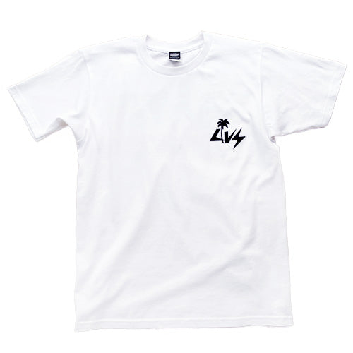 『Luvsurf』T-shirt [PALM] White