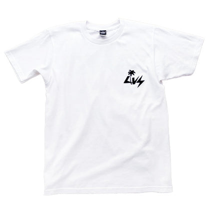 『Luvsurf』T-shirt [PALM] White