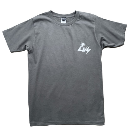 『Luvsurf』T-shirt [PALM] Charcoal