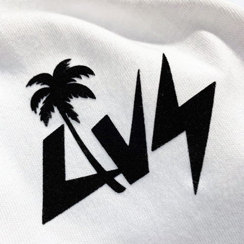 『Luvsurf』T-shirt [PALM] White