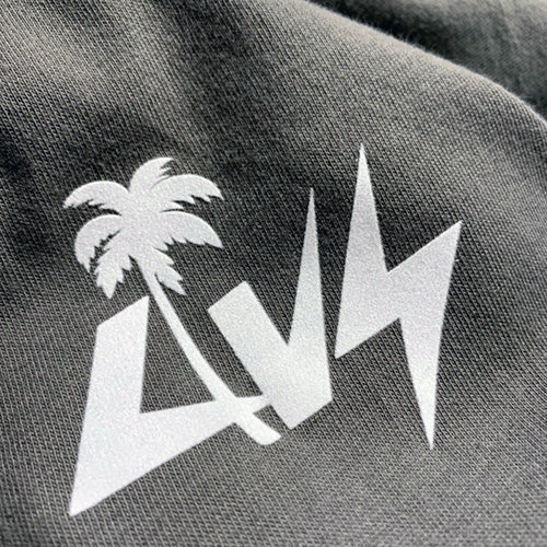 『Luvsurf』T-shirt [PALM] Charcoal