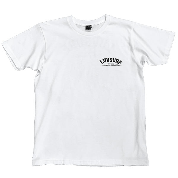 『Luvsurf』T恤 [EST] 白色