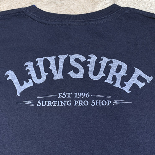 “Luvsurf”T恤[EST] 地铁蓝