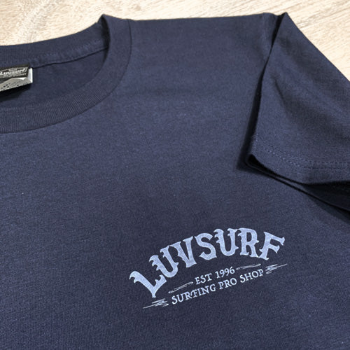 “Luvsurf”T恤[EST] 地铁蓝