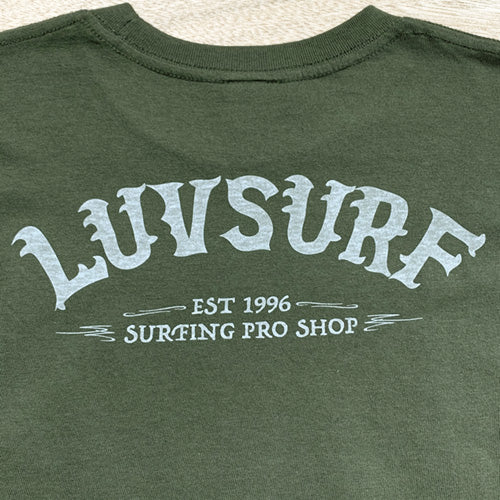 『Luvsurf』T恤 [EST] 军绿色