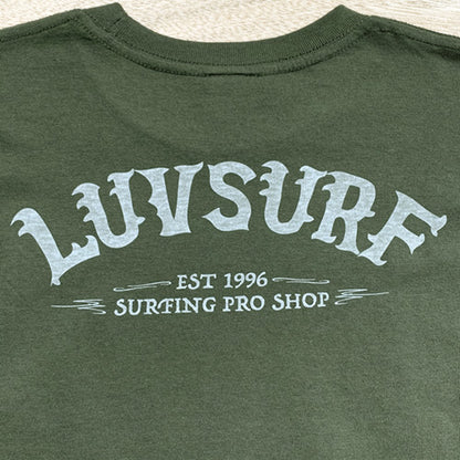 『Luvsurf』T恤 [EST] 军绿色