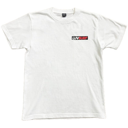 『Luvsurf』T恤 [LUV] 白色