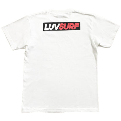 『Luvsurf』T恤 [LUV] 白色