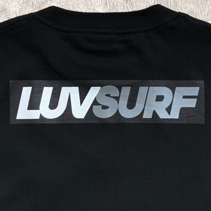 『Luvsurf』T恤 [LUV] 黑色 / 100cm・120cm
