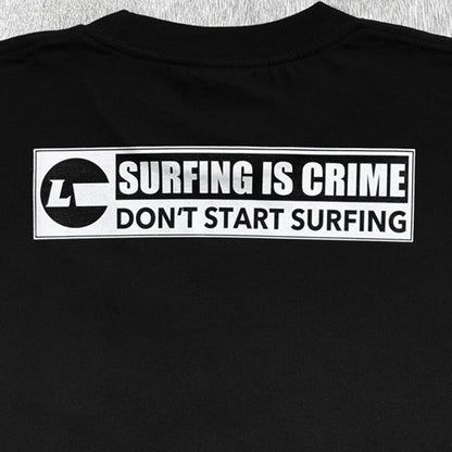『Luvsurf』T恤 [CRIME] 黑色