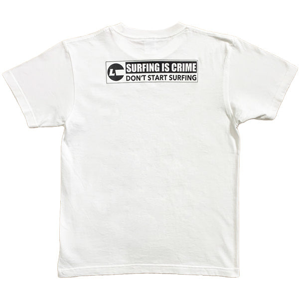 T-shirt [CRIME] White