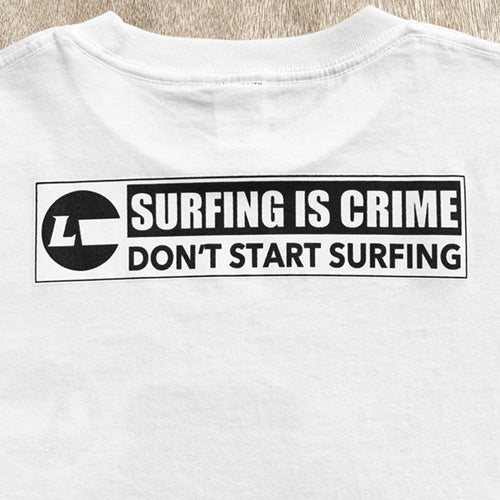 T-shirt [CRIME] White