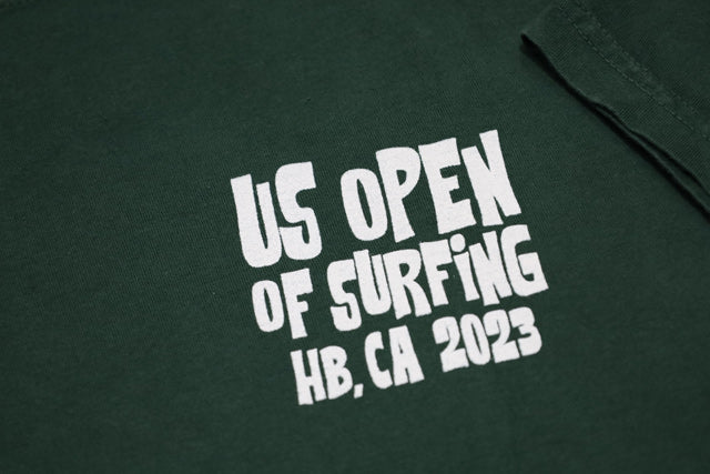 『WSL』US OPEN T-shirt [HUNTINGTON BEACH] Field Green