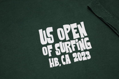 『WSL』US OPEN T-shirt [HUNTINGTON BEACH] Field Green
