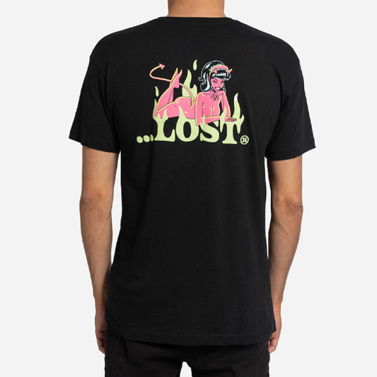 T-shirt [Inferno] Neon Black