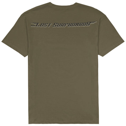 Lost Surfboards Military T-shirt