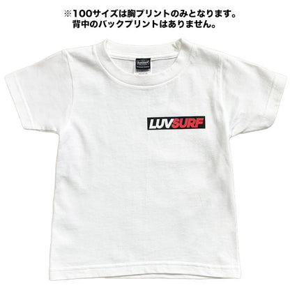 『Luvsurf』T恤 [LUV] 白色