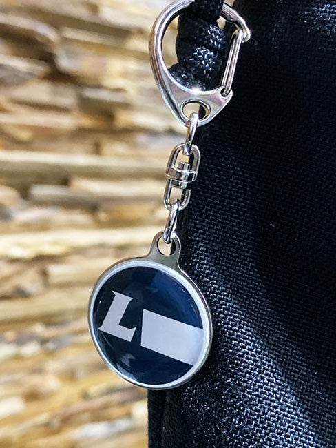 Racing Icon 3D resin coated metal keychain