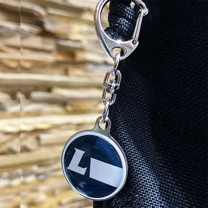 Racing Icon 3D resin coated metal keychain