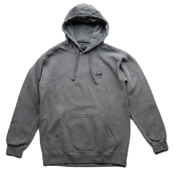 9.5oz Garment Hooded Sweatshirt [High Brand] (Fleece Lined) Gray