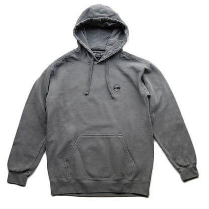 9.5oz Garment Hooded Sweatshirt [High Brand] (Fleece Lined) Gray