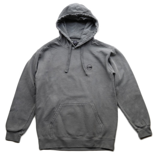 9.5oz Garment Hooded Sweatshirt [High Brand] (Fleece Lined) Gray