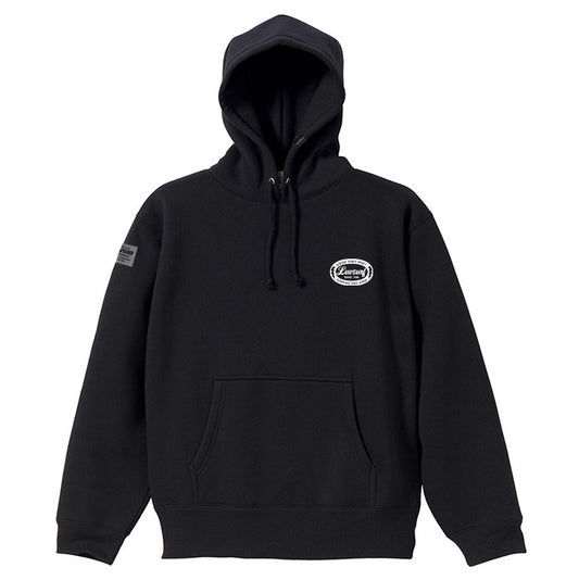 Original Sweatshirt Pullover Hoodie (Fleece Lined) [GOOD VIBES] BLACK