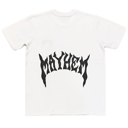 『LOST』T恤 [MAYHEM] 白色 / L码