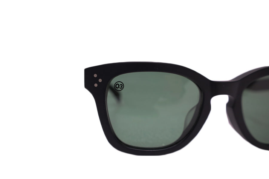 [LOW TIDE] / Matte Black-Deep Green