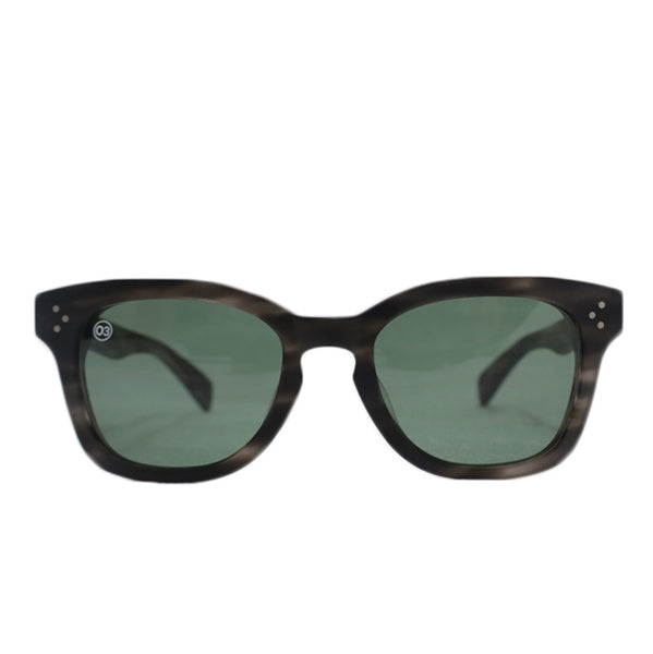 [LOW TIDE] Matte Gray Havana / Deep Green