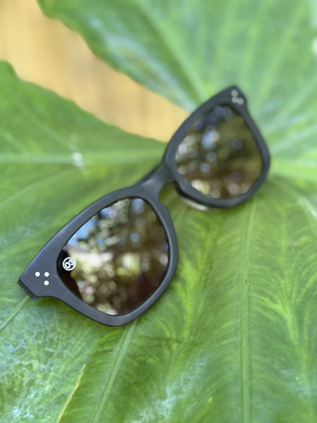 [LOW TIDE] Matte Gray Havana / Deep Green
