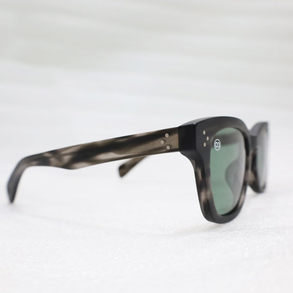 [LOW TIDE] Matte Gray Havana / Deep Green