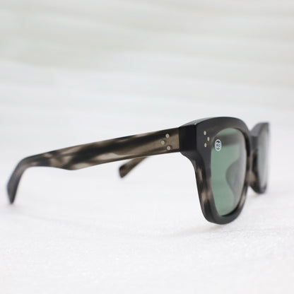 [LOW TIDE] Matte Gray Havana / Deep Green
