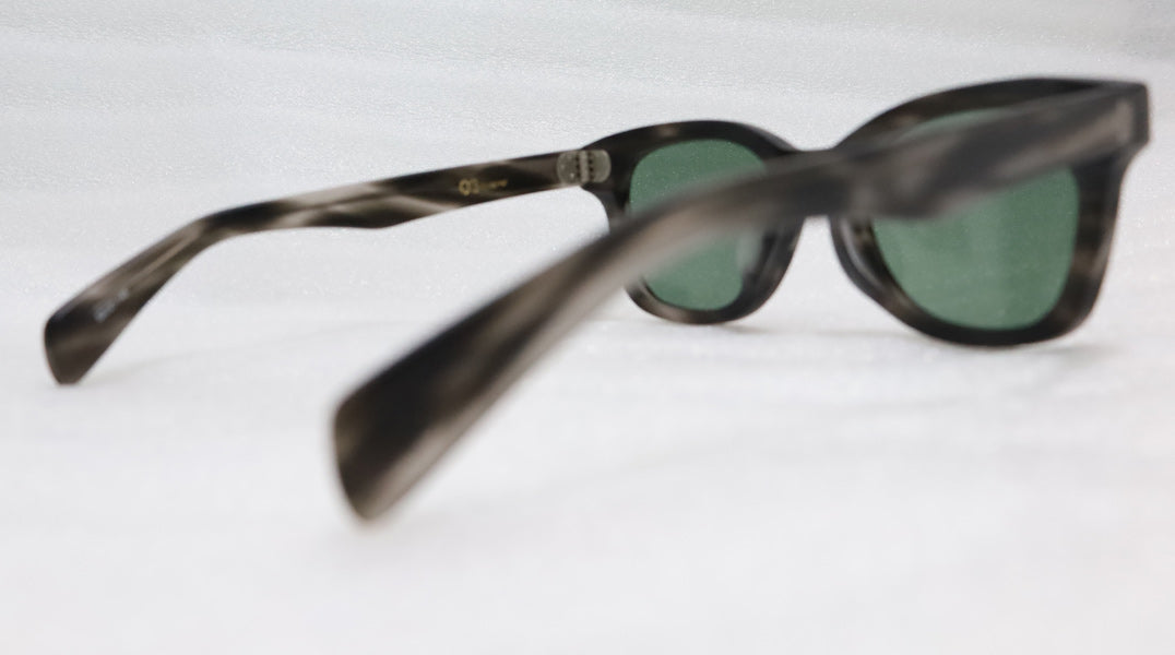 [LOW TIDE] Matte Gray Havana / Deep Green