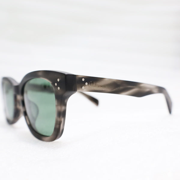 [LOW TIDE] Matte Gray Havana / Deep Green