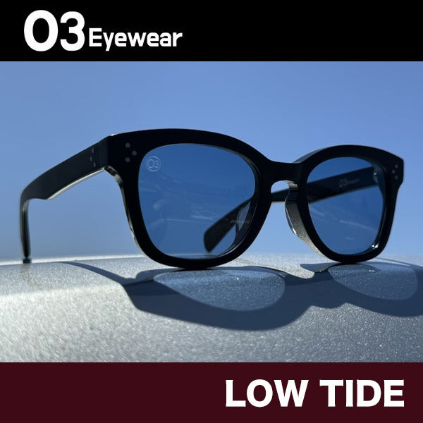 [LOW TIDE] / Matte Black-Gentian Blue