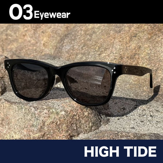 [HIGH TIDE] Gloss Black / Smoke Gray