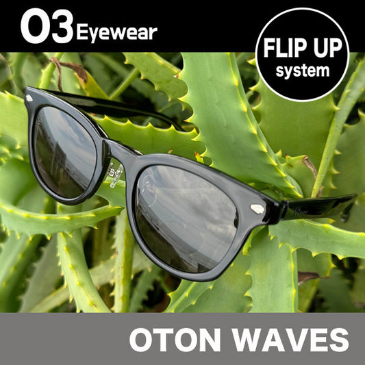 [OTON WAVES] / Gloss Black-Ocean Blue