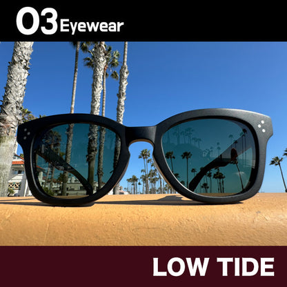 [LOW TIDE] / Matte Black-Deep Green