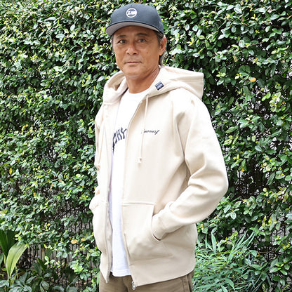 10oz Sweat Full Zip Parka [CIE] SAND BEIGE (Fleece Lining)