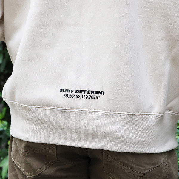 10oz Sweat Full Zip Parka [CIE] SAND BEIGE (Fleece Lining)