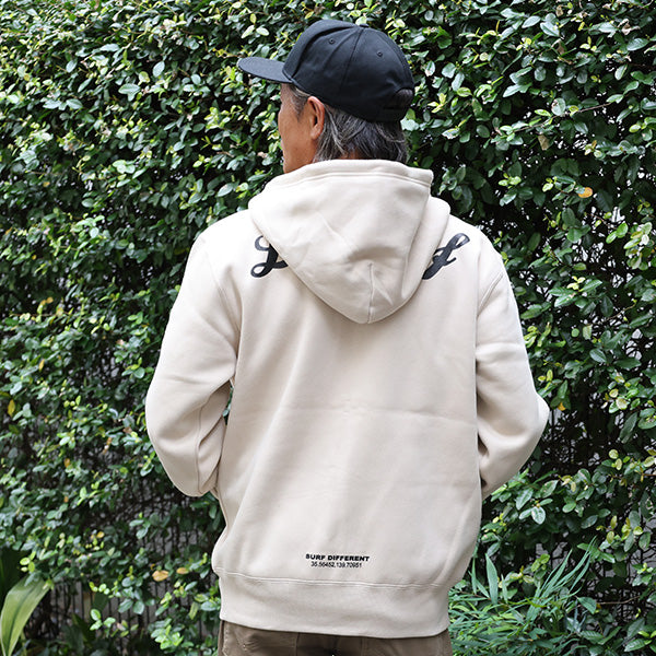10oz Sweat Full Zip Parka [CIE] SAND BEIGE (Fleece Lining)
