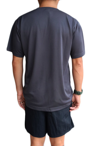 ハイブリッド ラッシュガードTシャツ BOLTS / Charcoal 水陸両用