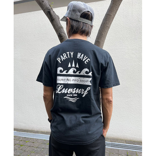 Original T-shirt [PARTY WAVE] Black