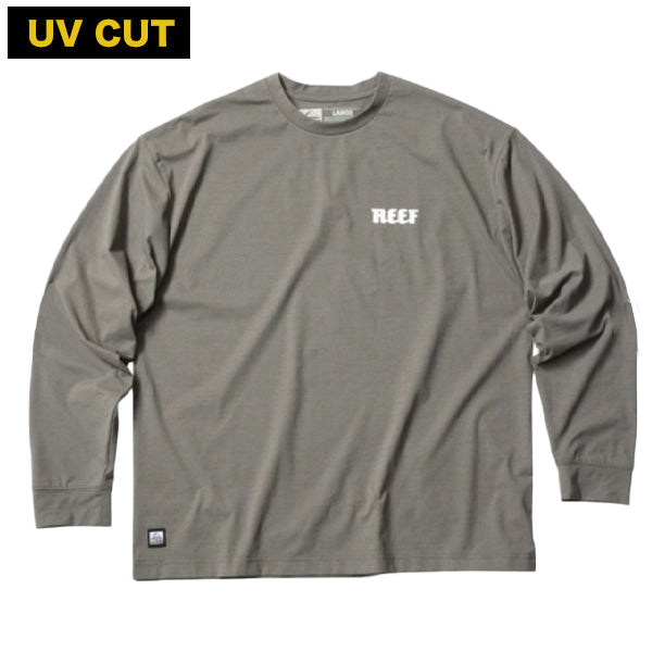 HERITAGE LOGO Hybrid Long Sleeve Rashguard T-Shirt / C.GREY Amphibious