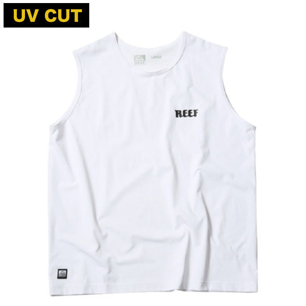 HERITAGE LOGO HYBRID RASH TANK / WHITE Amphibious