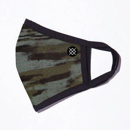 双面高级口罩 [RAMP CAMO MASK] 军绿色
