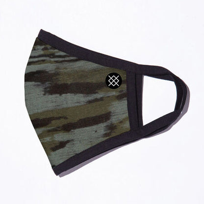双面高级口罩 [RAMP CAMO MASK] 军绿色